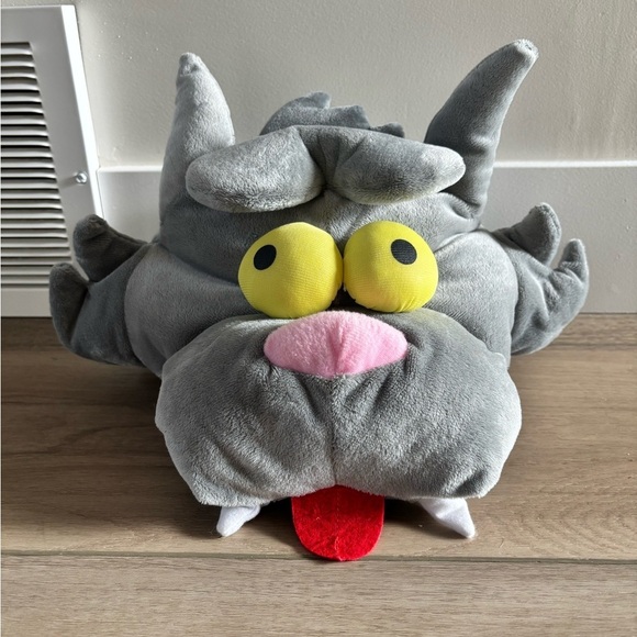 Simpsons Other - Universals Simpsons Scratchy The Cat Plush Head Hat CosPlay Costume EUC